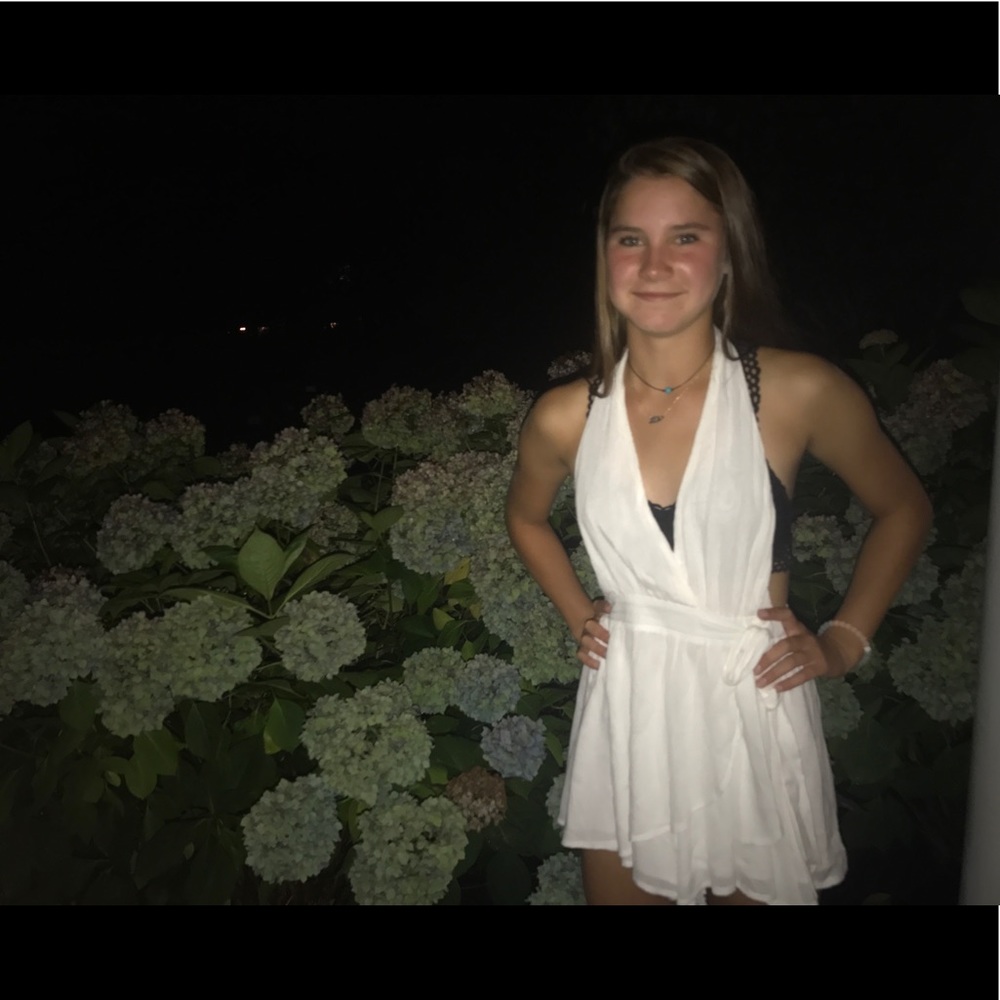 White romper